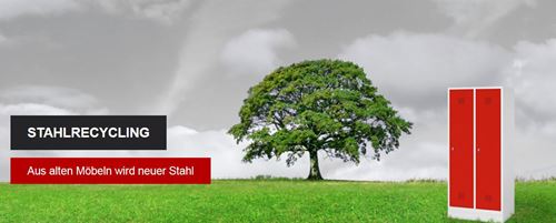 Stahlmöbel von BIG BOXX – Möbel aus Stahl – Beitrag zur Senkung von CO2-Emissionen