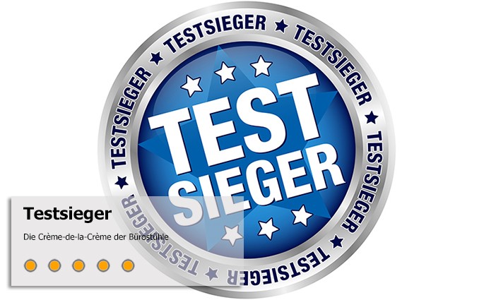 Testsieger: die Creme-de-la-Creme der Bürostühle