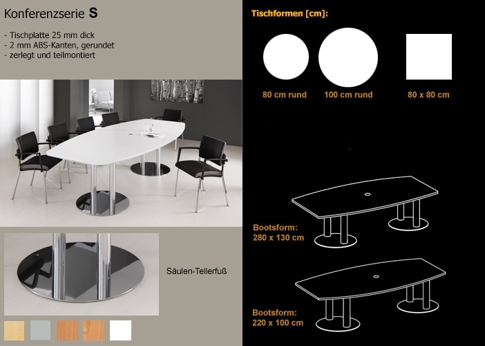 Konferenztisch-Serie S