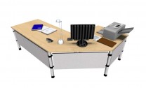 Schreibtisch-Kombination H1